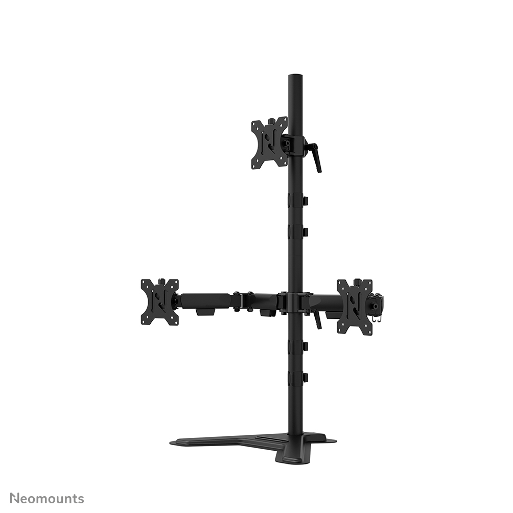 Neomounts DS45-600BL2-1 Triple monitor stand 10-32"